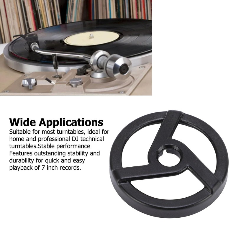 45 Record Adapter for Turntable 45 RPM 7 Inch Record