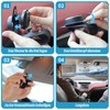 mylovetime Sun Visor Holder Compatible with Ooono Co-Driver No1, Holder