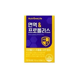 뉴트리원 면역앤 프로폴리스 500mg 30캡슐/mjc NutriOne Immune & Propolis 500mg 30 Capsules