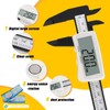 FineSource Digital Caliper, Caliper Measuring Tool with Large Screen, Vernier