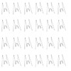 Batino 24pcs Panel Wall Wire Hooks Cubicle Fabric Panel Wall