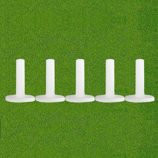 FINGER TEN Golf Rubber Tees Driving Range Value 5 Pack,