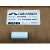 CableReady CO050WH 1/2" Metal Molding Coupling Fitting White