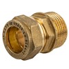 tecuro MS Compression Ring Connector, Screw-in Fitting with Cylinder Thread
