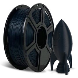 FLASHFORGE Carbon Fiber PETG Filament 1.75mm Midnight Blue, Reinforced 3D Printer Filament 1kg, Lightweight & High-Strength PETG-CF Filament, Strong & Easy to Print