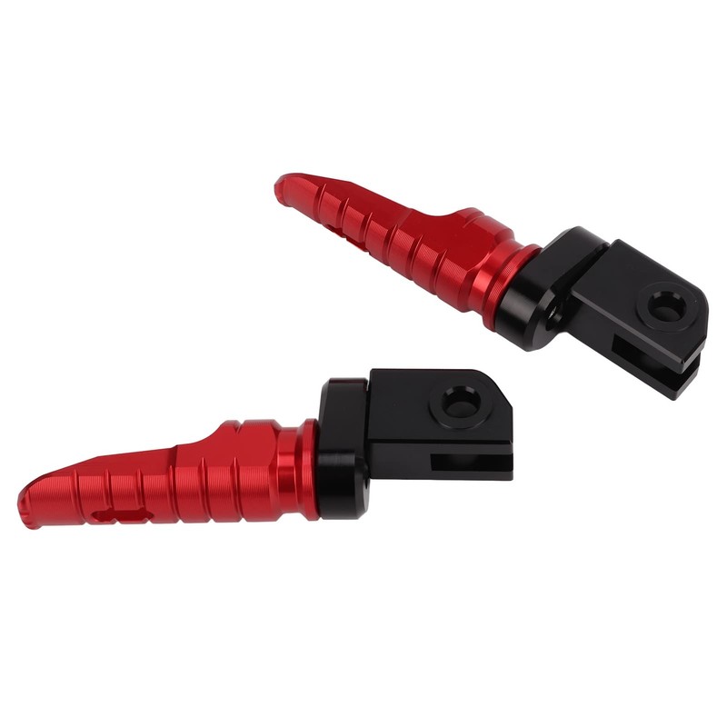 2 Pieces Motorcycle Foot Pegs Front CNC Aluminum Alloy Footrest