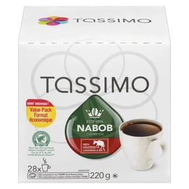 Tassimo Nabob 100% Colombian Coffee Single Serve T-Discs, 220g (28 T-Discs)