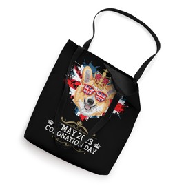 Kings Coronation 2023 Union Jack Kids & Coronation Corgi Tote Bag