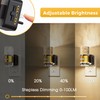 L LOHAS LED Motion Sensor Night Light,Dimmable Night Lights Plug