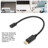 DP Male to Mini DP Female Cable 8K 60Hz 4K