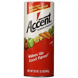 Accent Flavor Ac'cent Flavor Enhancer (32 Ounce) (2 Pack)