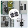 ORIA Combination Padlock, Combination Lock, Locker Lock, 4 Digit Combo