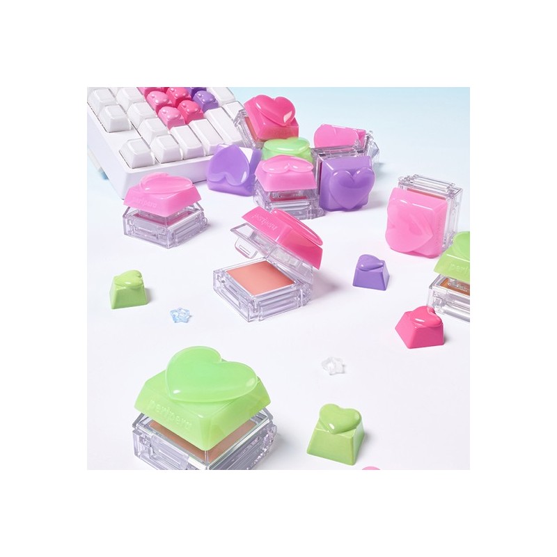 Peripera [NEW] Tok Blush Keycap [Free Gift] Keycap Sticker -