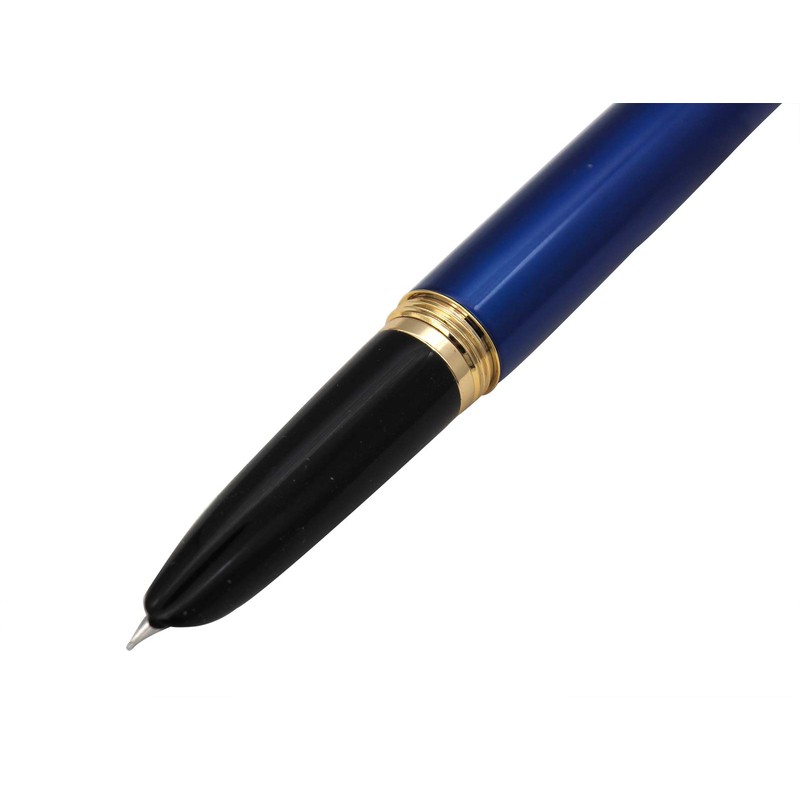 Gullor Fountain Pen with Ink Convertor, Golden Screw-on Cap, Fine