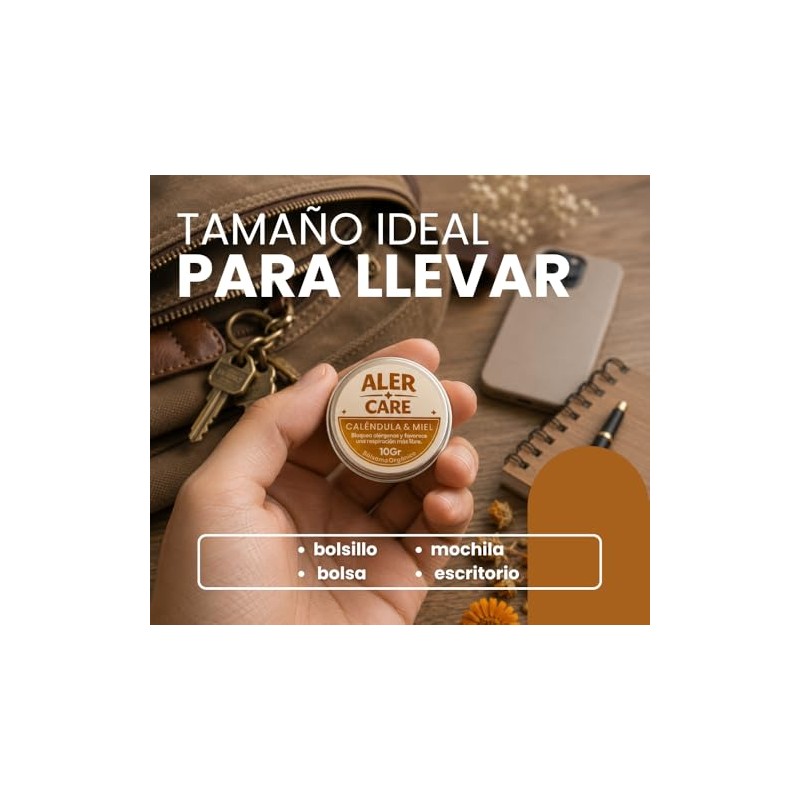 Alercare Bálsamo Nasal Orgánico 10gr Ayuda Alergias Por Polvo Polen