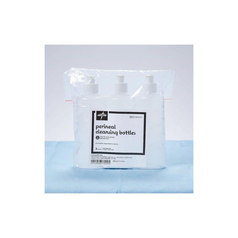 Medline - Botella de riego perineal de 8 onzas, botella