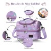 Lovlylovly Lonchera Moda 25cm 7l Térmica Doble Con Correa Ajust