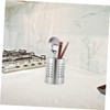 ABOOFAN 2Pcs Stainless Steel Draining Container for Utensil Storage Practical