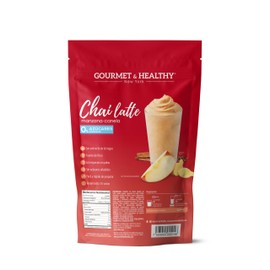 Chai Latte Manzana Canela 0% Azúcar. Gourmet & Healty New York. 700 g. Té chai con manzana y canela sin azúcar, es libre de lactosa, contiene fibra y es endulzado con ingredientes sin calorías