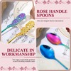 Perthlin 6 Pcs 5.3 Inch Small Tea Spoons Coffee Spoons