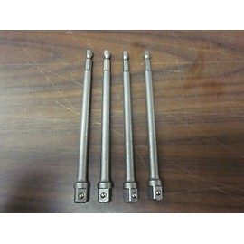 LOT OF ~ 4~3/8" POWER EXTENSION 6" L BIT SOCKET DRIVER FITS DEWALT SCREW GUN