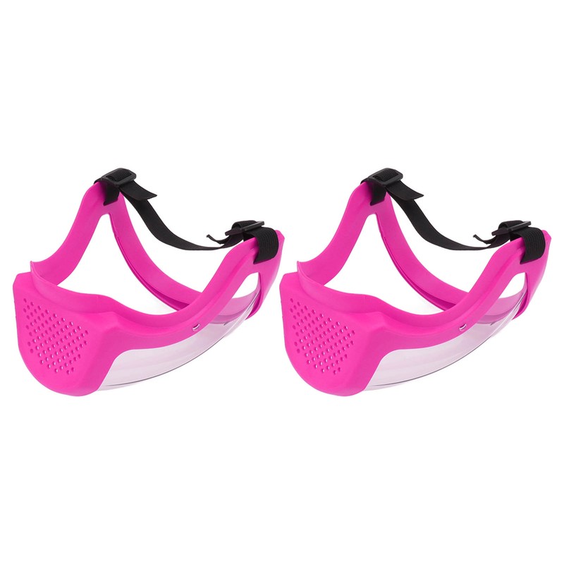 2pcs Protective Face Cover Dustproof Safety Elastic Belt Reusable Face