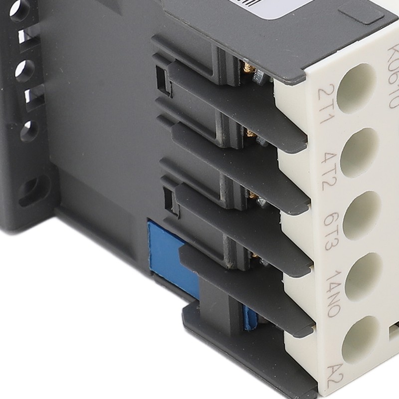 AC Contactor High Sensitivity Industrial Electric Thickened Silver Point Contacts
