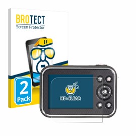 brotect Screen Protector compatible with Vtech Kidizoom Video Studio HD (2 Pack) - HD-Clear Protection Film