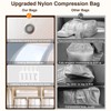 Homsorout 4 Pack Compression Storage Bags - 110L Large Capacity