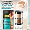 Tattoo Cover Up Makeup Waterproof,Long-Lasting Waterproof Coverage