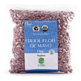 Frijol Flor De Mayo Orgánico 1 Kg Huerto De Carmen