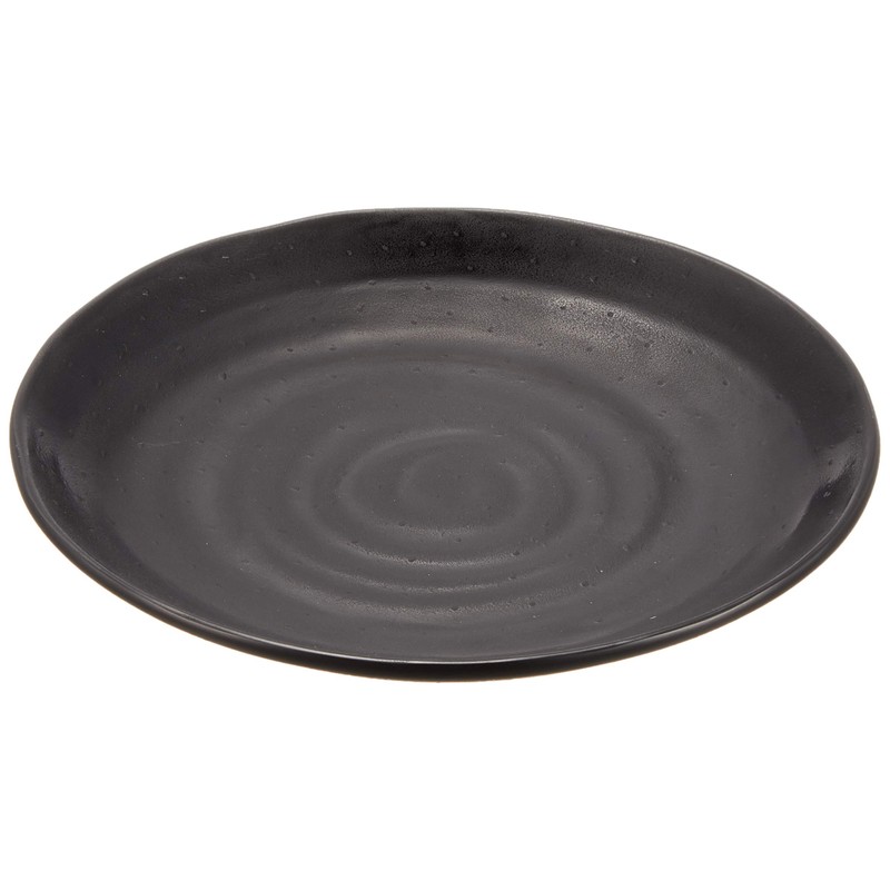 Mine M11-126 Melamine Wear, Black, Round Plate, φ0.7 inches (18