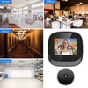 Smart Peephole Doorbell Camera 2.4 Inch 0.3MP Smart Video Door