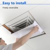 2-Pack, 24”×12” Ceiling Air Diverter for 2'x2' Grid and T-Bar