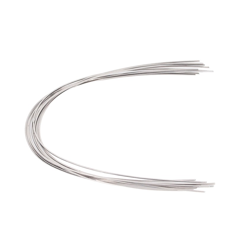 50pcs Orthodontic Rectangular Arch Wire Stainless Steel Elastic Orthodontic Arch