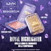 Nyx Professional Makeup, Bridgerton Iluminador en polvo, Tono Iridescent peach