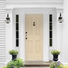 Glidden Exterior Paint + Primer: Beige/Almond Cream, One Coat, Semi-Gloss,