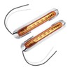 2 pcs 9 LED Side Marker Light Signal Turning Warning