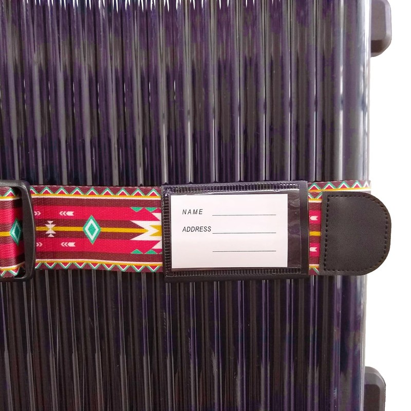 VANGARD Suitcase Belt, One Touch, Convenient, Luggage Locked, Named, Convenient