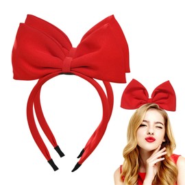YFFSFDC Headband Cute Ribbon Tiara Hair Ornament, Princess Headband Cosplay Tool, Accessories, Cosplay Costume, Halloween Party (Pack of 2)