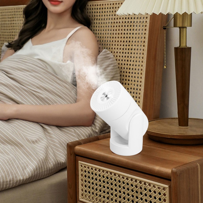Portable Mini Humidifier Automatic Head Shaking Spray USB Cool Mist