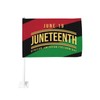 Juneteenth Since 1865 Celebrate Freedom Afican Car Flag Double Sided