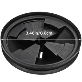 3 3/8" Garbage Disposal Splash Guards Sink Baffle Quiet Garbage Disposal Rubber Drain Insert Garbage Disposal Splash Guard, Garbage Disposer Accessories 1 Pcs