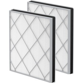 HE401 Filter Replacement for Shark Air Purifier 4 Compatible with Shark 4 Fan Air Purifier HE400 Series, HE401, HE402, HE402AMZ, HE402C, HE405, UA415, HE4FKBAS, HE4FKPET, HE4FKPETMB, HE4FKPRO, 2 Pack