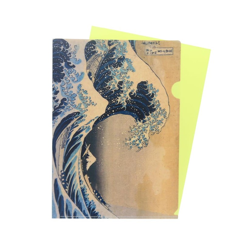 Sunstar Bungu S2172577 Clear File Set, Ukiyo-e, Landscape
