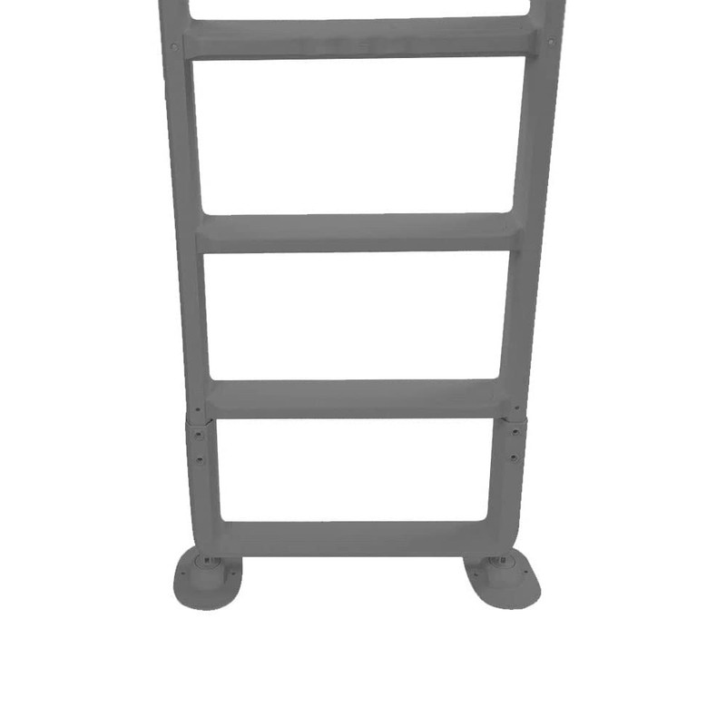 Aqua Select Heavy-Duty in-Pool Ladder | Grey | Supports 300