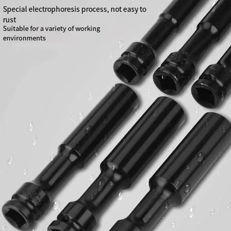 AIMALL 13mm Lengthened Thin-Walled Socket for Electric Wrench – 1/2"