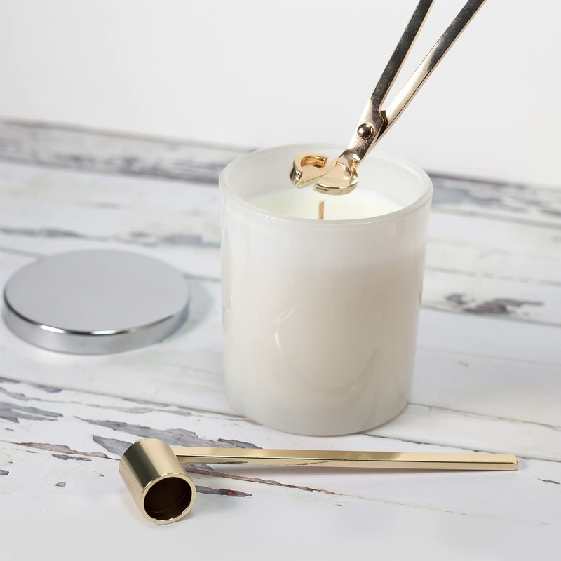 Airy Abode Candle Wick Trimmer and Candle Snuffer Accessory Set