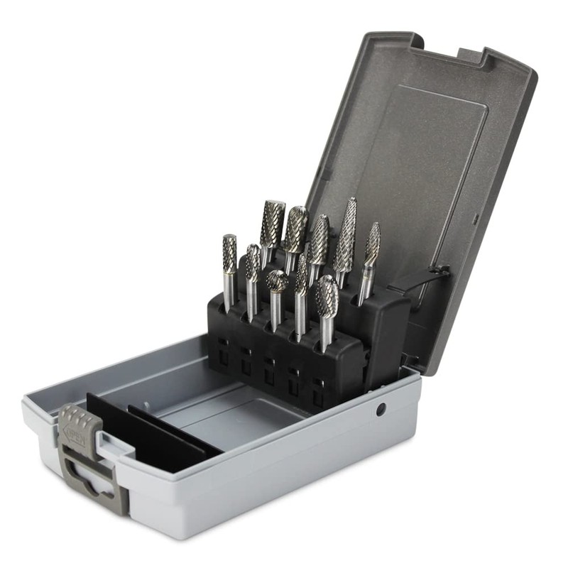 BHA Tungsten Carbide Burr Die Grinder Rotary Tool Bit Set