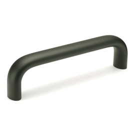 Ganter Standard Elements Green 565 – 160 – Black Handles – 1 x black, RAL 9005, Structure Matt